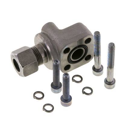 LK 30 Elbow Pump Flange Malleable cast iron with 12L (M18x1.5)