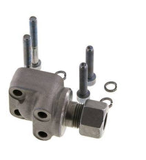 LK 30 L-Pompflens Smeedbaar gietijzer met 12L (M18x1.5)