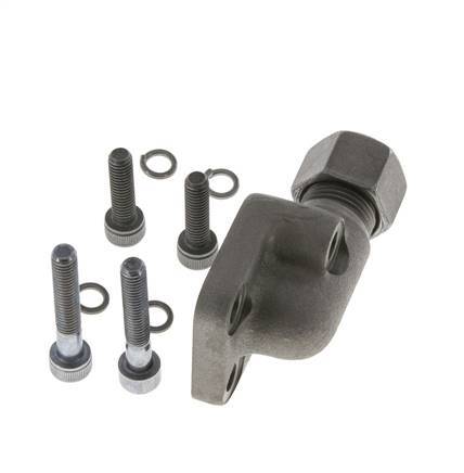 LK 35 L-Pompflens Smeedbaar gietijzer met 12L (M18x1.5)