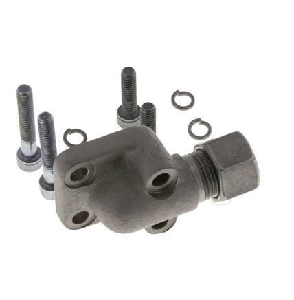 LK 35 L-Pompflens Smeedbaar gietijzer met 12L (M18x1.5)