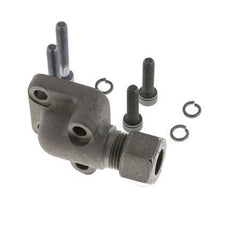 LK 35 L-Pompflens Smeedbaar gietijzer met 12L (M18x1.5)