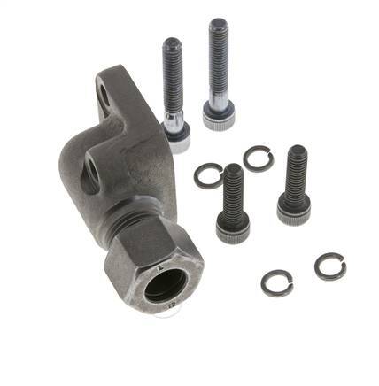 LK 35 L-Pompflens Smeedbaar gietijzer met 12L (M18x1.5)