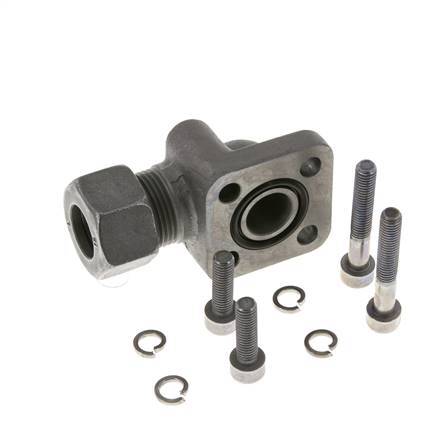 LK 35 L-Pompflens Smeedbaar gietijzer met 15L (M22x1.5)