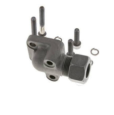 LK 35 L-Pompflens Smeedbaar gietijzer met 15L (M22x1.5)