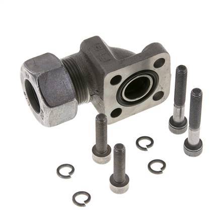 LK 35 L-Pompflens Smeedbaar gietijzer met 18L (M26x1.5)