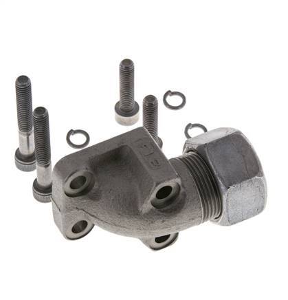 LK 35 L-Pompflens Smeedbaar gietijzer met 18L (M26x1.5)