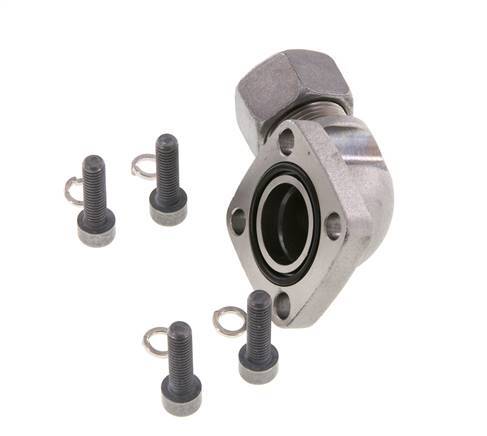 LK 40 L-Pompflens Smeedbaar gietijzer met 15L (M22x1.5)