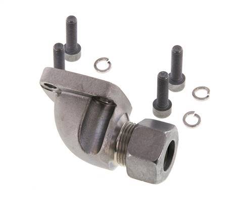 LK 40 L-Pompflens Smeedbaar gietijzer met 15L (M22x1.5)