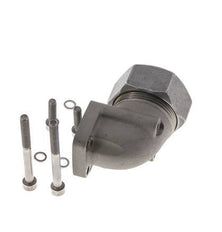 LK 40 L-Pompflens Smeedbaar gietijzer met 35L (M45x2)