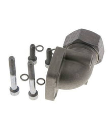 LK 55 L-Pompflens Smeedbaar gietijzer met 35L (M45x2)