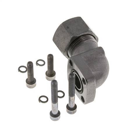 LK 35 L-Pompflens Smeedbaar gietijzer met 20S (M30x2)