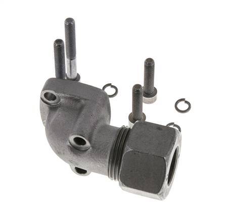 LK 35 L-Pompflens Smeedbaar gietijzer met 20S (M30x2)