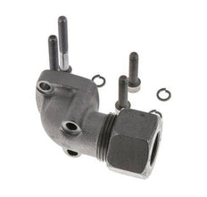 LK 35 L-Pompflens Smeedbaar gietijzer met 20S (M30x2)