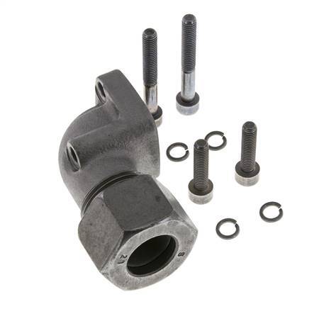 LK 35 L-Pompflens Smeedbaar gietijzer met 20S (M30x2)