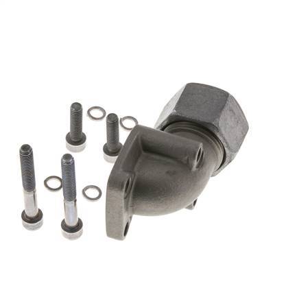 LK 40 L-Pompflens Smeedbaar gietijzer met 20S (M30x2)