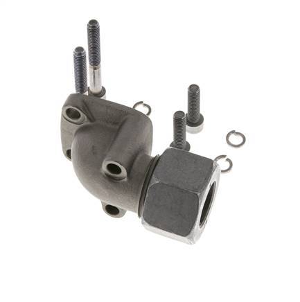 LK 40 L-Pompflens Smeedbaar gietijzer met 20S (M30x2)