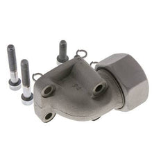 LK 55 L-Pompflens Smeedbaar gietijzer met 30S (M42x2)