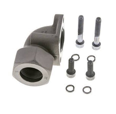 LK 55 L-Pompflens Smeedbaar gietijzer met 30S (M42x2)