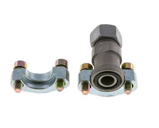 1/2'' SAE Flens 3000 psi Staal met 15L (M22x1.5) ISO 6162-1