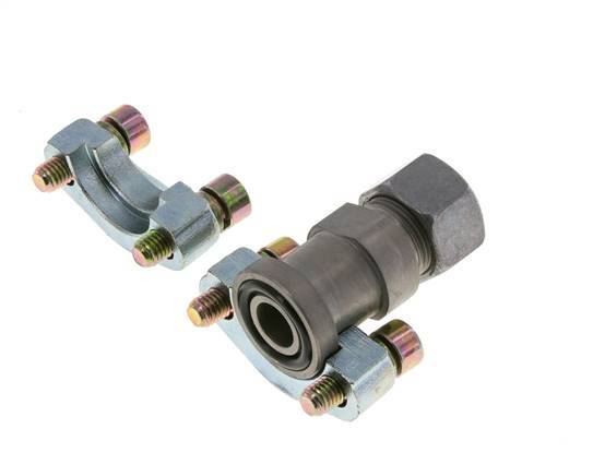 1/2'' SAE Flens 3000 psi Staal met 15L (M22x1.5) ISO 6162-1