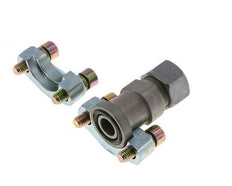 1/2'' SAE Flens 3000 psi Staal met 15L (M22x1.5) ISO 6162-1