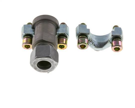 1/2'' SAE Flens 3000 psi Staal met 15L (M22x1.5) ISO 6162-1