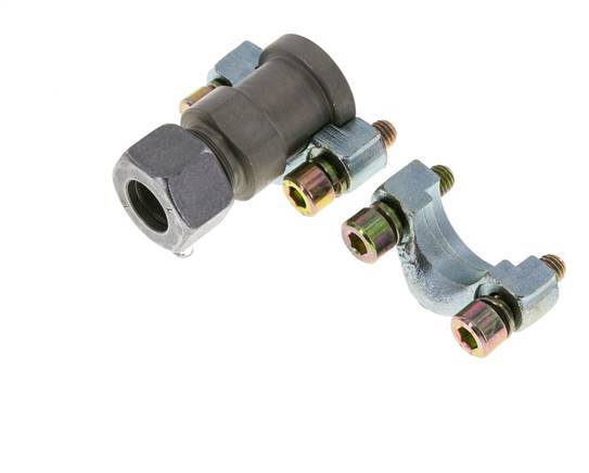 1/2'' SAE Flens 3000 psi Staal met 15L (M22x1.5) ISO 6162-1