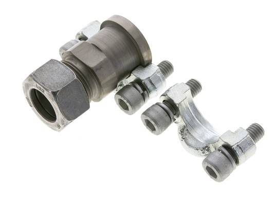 3/4'' SAE Flens 3000 psi Staal met 22L (M30x2) ISO 6162-1