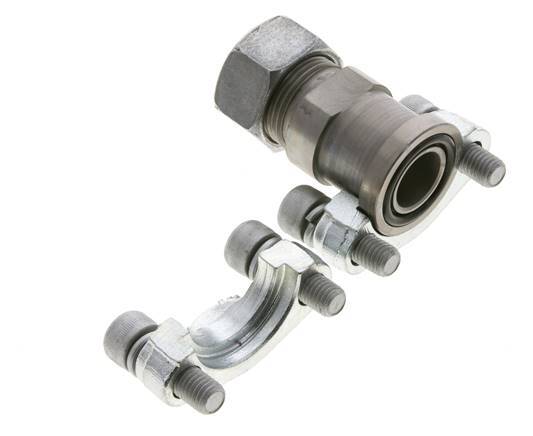 3/4'' SAE Flens 3000 psi Staal met 22L (M30x2) ISO 6162-1