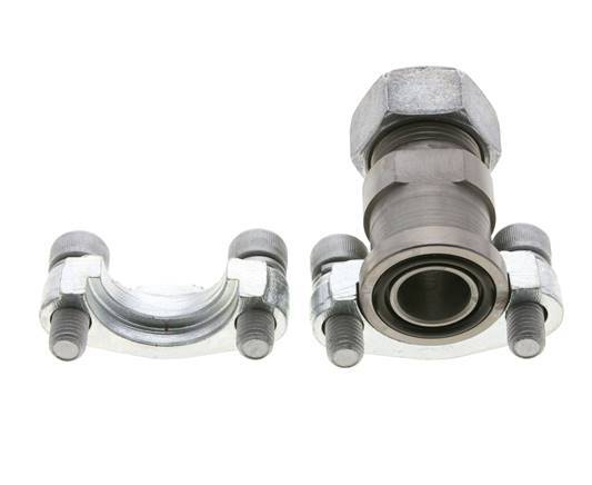 3/4'' SAE Flens 3000 psi Staal met 22L (M30x2) ISO 6162-1