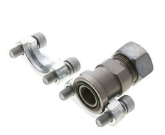 3/4'' SAE Flens 3000 psi Staal met 22L (M30x2) ISO 6162-1