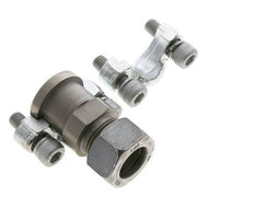 3/4'' SAE Flens 3000 psi Staal met 22L (M30x2) ISO 6162-1