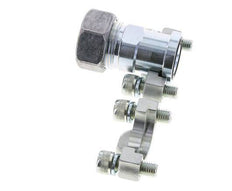 3/4'' SAE Flens 3000 psi Staal met 28L (M36x2) ISO 6162-1