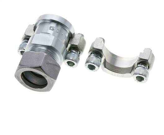 1'' SAE Flens 3000 psi Staal met 28L (M36x2) ISO 6162-1