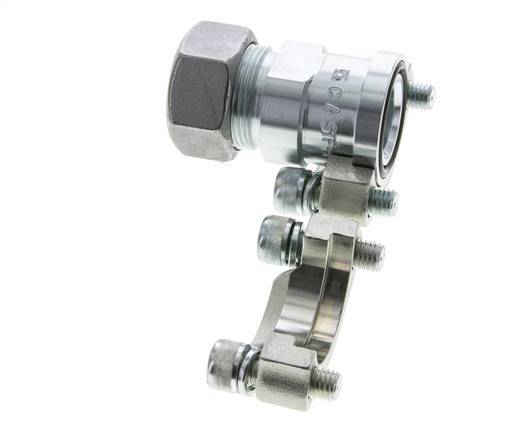 1'' SAE Flens 3000 psi Staal met 28L (M36x2) ISO 6162-1