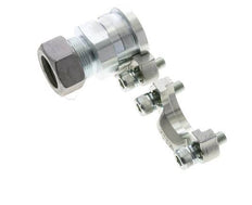 1-1/4'' SAE Flens 3000 psi Staal met 28L (M36x2) ISO 6162-1