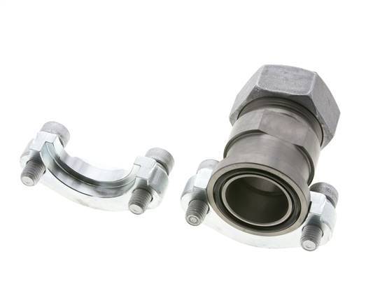 1-1/4'' SAE Flens 3000 psi Staal met 35L (M45x2) ISO 6162-1