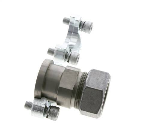 1-1/4'' SAE Flens 3000 psi Staal met 35L (M45x2) ISO 6162-1