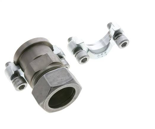 1-1/4'' SAE Flens 3000 psi Staal met 35L (M45x2) ISO 6162-1