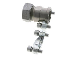 1-1/4'' SAE Flens 3000 psi Staal met 35L (M45x2) ISO 6162-1