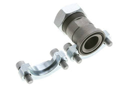 1-1/2'' SAE Flens 3000 psi Staal met 42L (M52x2) ISO 6162-1