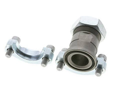 1-1/2'' SAE Flens 3000 psi Staal met 42L (M52x2) ISO 6162-1