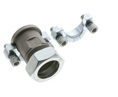 1-1/2'' SAE Flens 3000 psi Staal met 42L (M52x2) ISO 6162-1