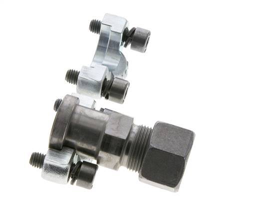 1/2'' SAE Flens 3000 psi Staal met 16S (M24x1.5) ISO 6162-1