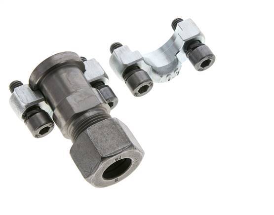 1/2'' SAE Flens 3000 psi Staal met 16S (M24x1.5) ISO 6162-1