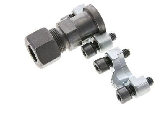 1/2'' SAE Flens 3000 psi Staal met 16S (M24x1.5) ISO 6162-1