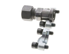 1/2'' SAE Flens 3000 psi Staal met 16S (M24x1.5) ISO 6162-1