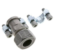 3/4'' SAE Flens 3000 psi Staal met 25S (M36x2) ISO 6162-1