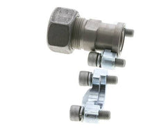 3/4'' SAE Flens 3000 psi Staal met 25S (M36x2) ISO 6162-1