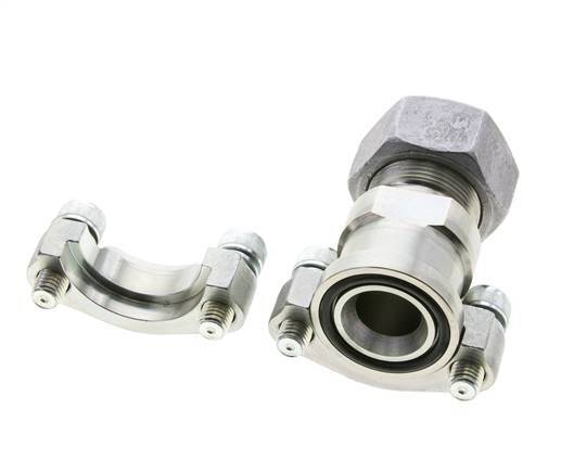 1'' SAE Flens 3000 psi Staal met 25S (M36x2) ISO 6162-1